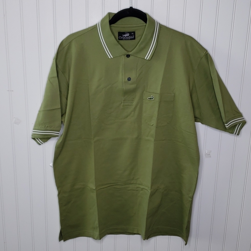 - Crocodile 100% Cotton Polo Shirt Size XL